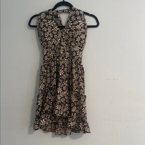 Streetwear Society Brown Floral Mini Dress